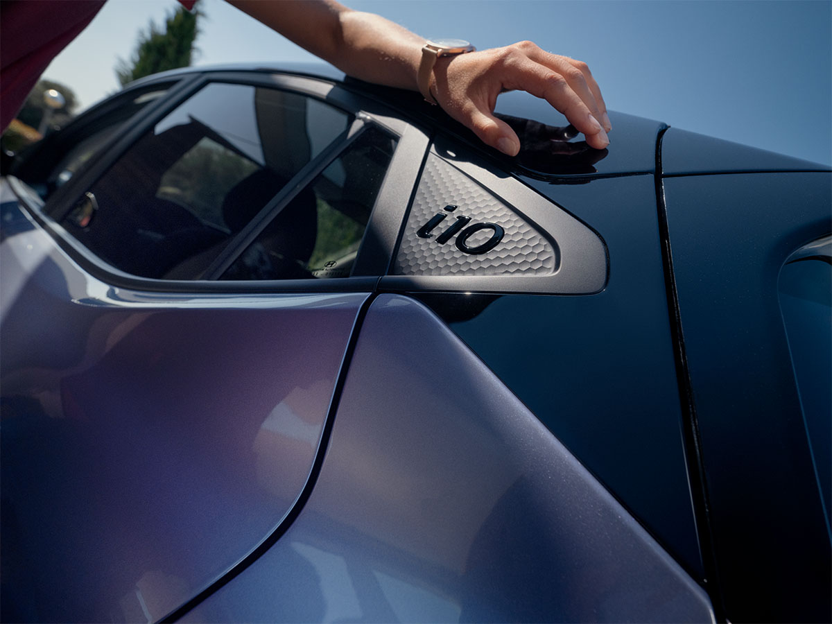 Un détail de la Hyundai i10