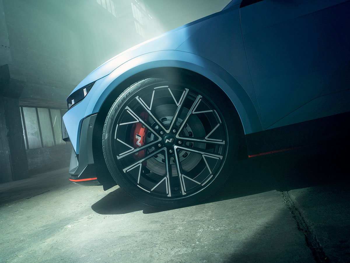 Les jantes de la Hyundai IONIQ 5 N