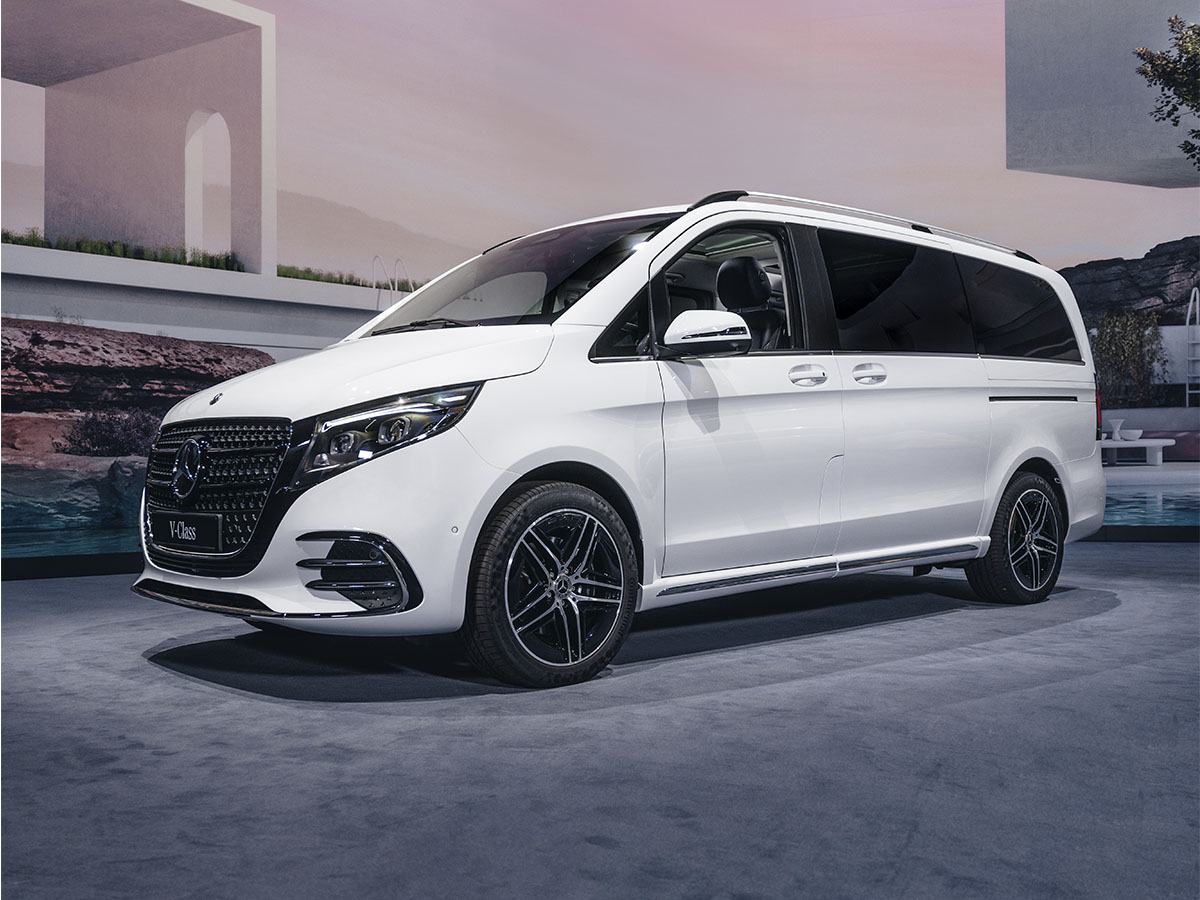 Découvrez la Classe V de Mercedes-Benz