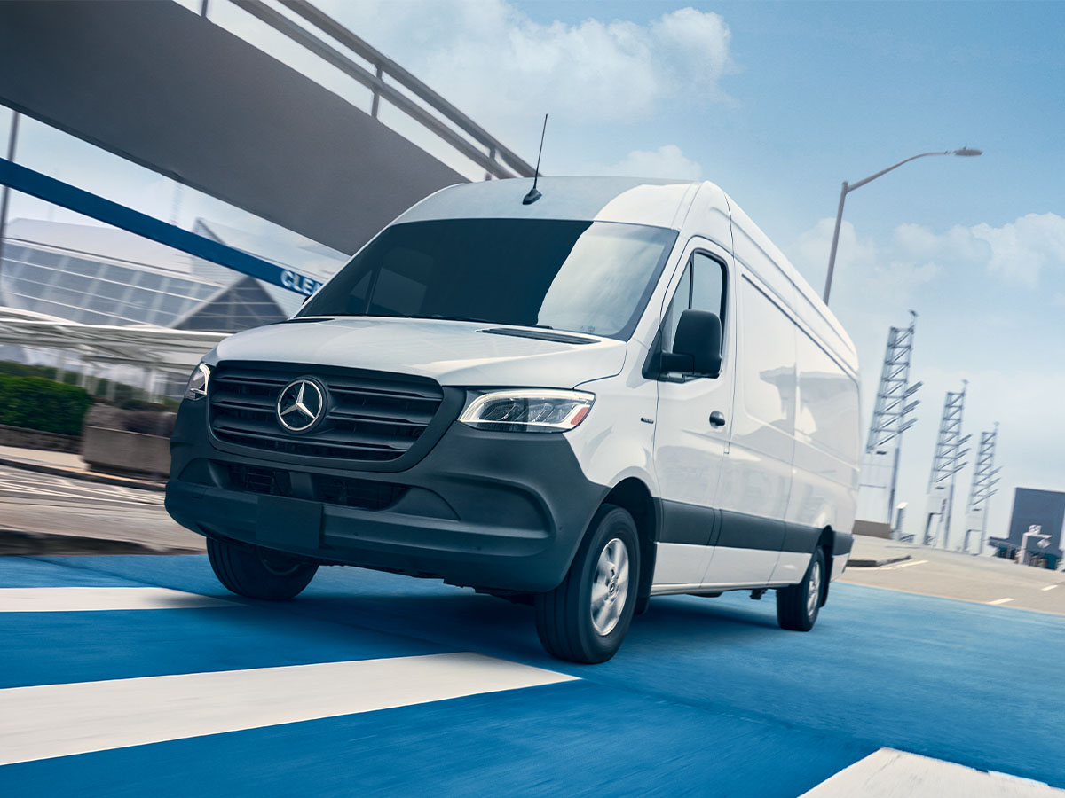 La Mercedes eSprinter fourgon