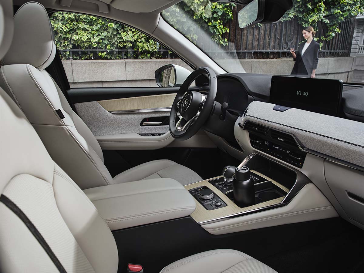 Le design intérieur de la Mazda CX-60