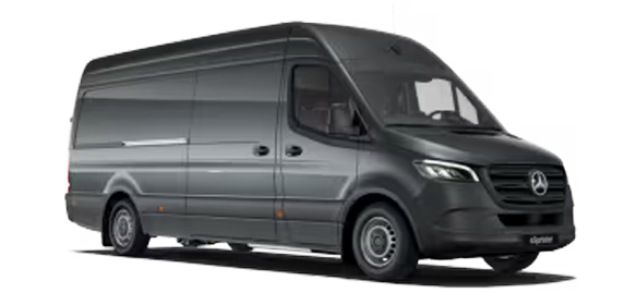 La Mercedes eSprinter fourgon