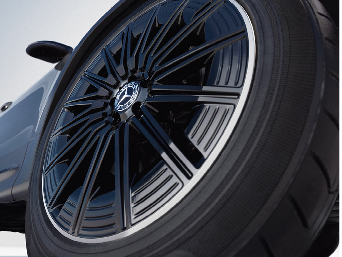Les roues du GLB
