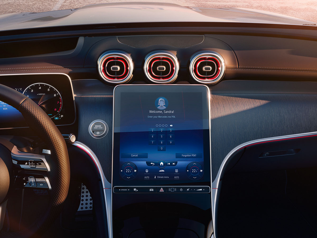 Le volant de la GLC