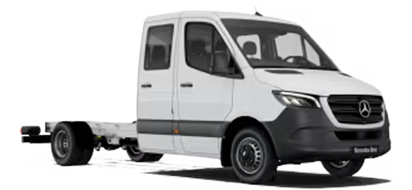 La Mercedes Sprinter Fahrgestell Doppelkabine