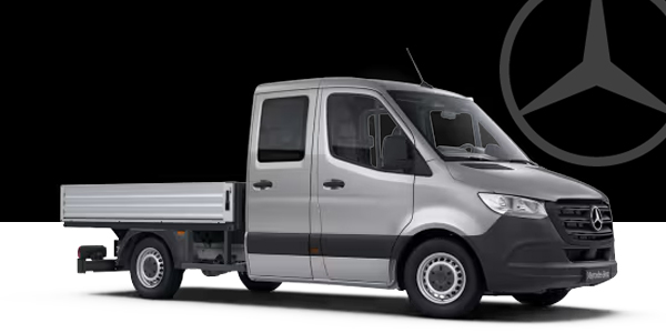 La Mercedes Sprinter à plateau